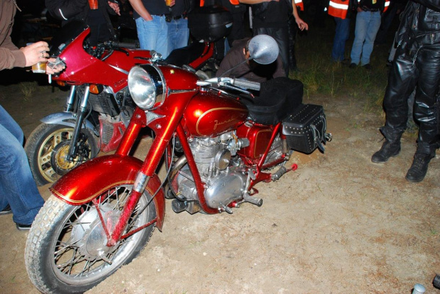 I RAJD NOCNY MOTOCYKLI ZABYTKOWYCH Kresy 2008