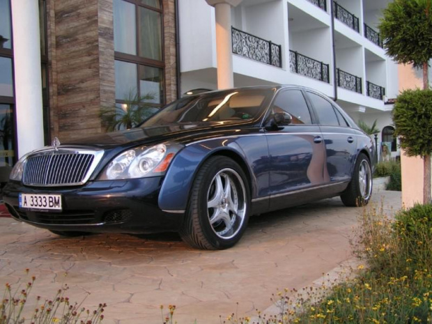 Maybach w Bułgarii.