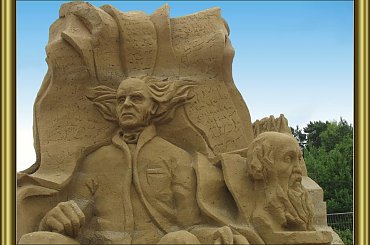 RZEŻBY W PIASKU
WIELCY GDAŃSZCZANIE #RzeżbyWPiasku #Gdańsk #IILenerRzeżbyWPiasku