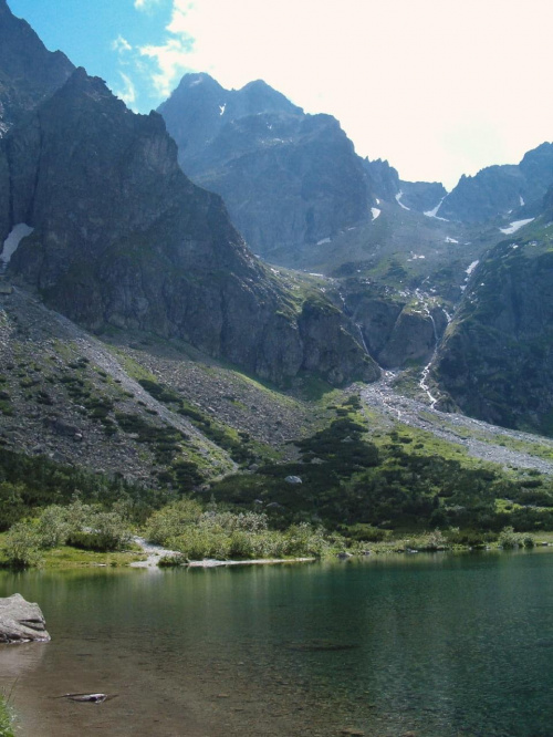Zielony Staw Kieżmarski i Durny Szczyt #Tatry #góry