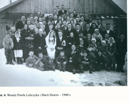 Zdjęcie ślubne Pawła Leńczyka i Marii Hawro