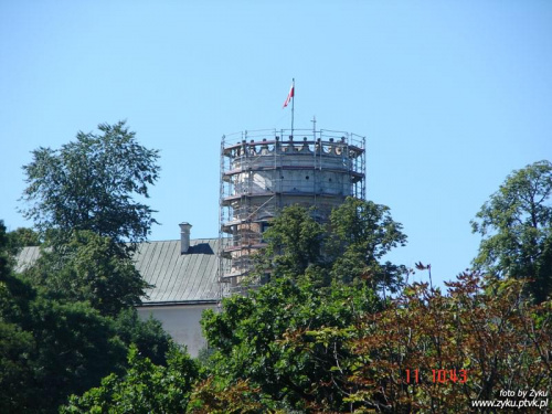 Zamek Kazimierzowski w Przemyślu - remont - sierpień 2008 #Przemyśl #remont #zamek #kazimierzowski