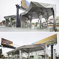Stacja paliw przyszłości--Los Angeles