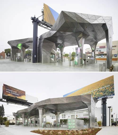 Stacja paliw przyszłości--Los Angeles