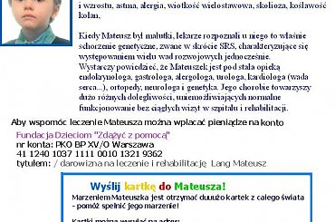 http://pomagamy.dbv.pl/ #Aktualności #alergia #Apel #astma #ChoreDzieci #ciała #darowizna #dziecko #Fiedziuszko #genetyczne #hipoglikemia #KoślawośćKolan #LECZENIE #marzenie #MateuszLang #NiedobórCiała #NiedobórMasyCiałaIWzrostu #organizacja