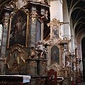 Bazylika katedralna p.w. Narodzenia NMP w Sandomierzu #Sandomierz #Katedra #NMP #obrazy #rzeźby #Polska #freski #ołtarze