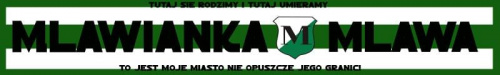 projekt flagi Mławianka Mława