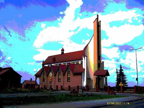 Kościół. Zdjęcie retuszowane #kościół