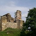 Południowo-zachodnie mury zamku