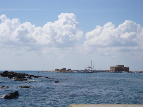 Cypr-Pafos,port #ZamekTurecki #port #MorzeSródziemne