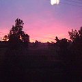 widok zza okna
