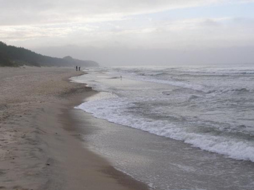 Jesień na plaży w Gąskach ...