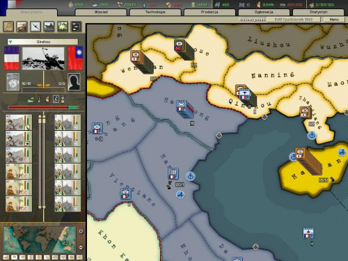 1.X.1943 wreszcie ruszyła ofensywa na Chiny