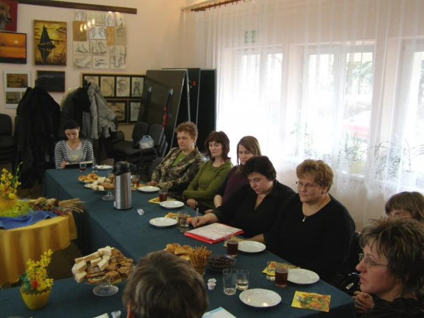 Szkolenie bibliotekarzy 26.03.2008 #Kłoczew #GBPWKłoczewie