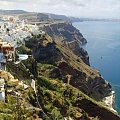 Santorini, Fira, widok na kalderę