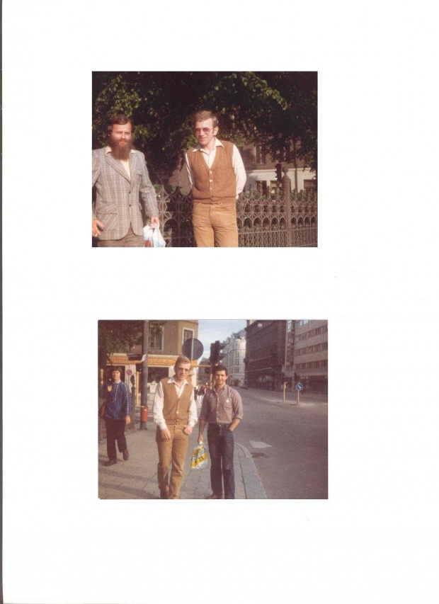 W.Gauza, T.Strzyżewski i W. Tumanow w Sztokholmie 1980 r.