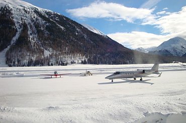 #lotnisko #Flughafen #Samedan #SwissAlps