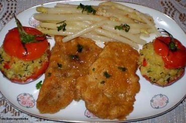 Kuskus zapiekany w pomidorach #DodatkiDoIIDań #kuskus #obiad #pomidory #jedzenie #gotowanie #kulinaria #PrzepisyKulinarne