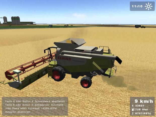 Claas Lexion 600 #Gra #LandwirtschaftsSimulator #ClaasLexion600