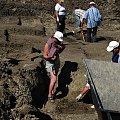 Wykopaliska archeologiczne Ciepłe 2008