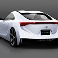 Toyota FT HS Concept 001 #auto #samochod #Toyota #Concept