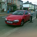 opel tigra a w londynie vauxall tigra