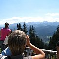 Z Gubałówki widok na Tatry jest niesamowity