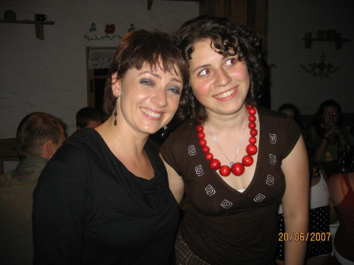 Karolcia i Pani Joasia, na spotkaniu w "Wiejskiej"