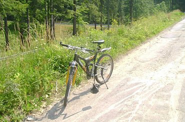 Wisła, przy drodze na Kubalonkę #rowerek #amorki #Wisła #Kubalonka #droga