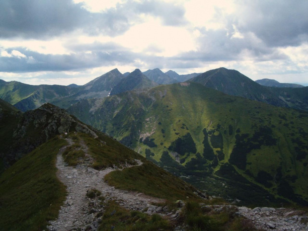 widok w kierunku Rohaczy #Tatry