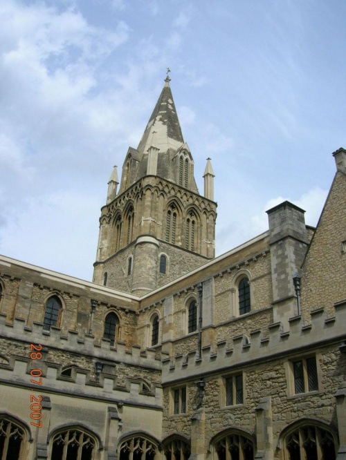 Christ Church - the Cloister:)jedna z najstarszych czesci tego collegu:)