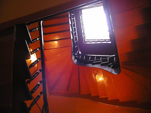 schody, schody #toruń #thorn #schody #agfa