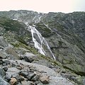 siklawa na progu Dol. Pięciu Stawów Spiskich #Tatry