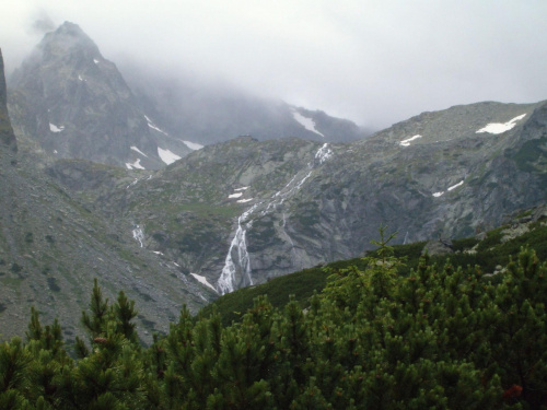 pierwszy widok na Chatę Tery'ego #Tatry