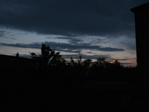 niebo nad Lubiczem #noc #zachód #niebo #lubicz #chmury