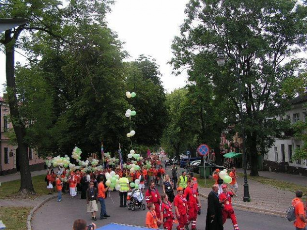 Pielgrzymka piesza Grupa Teczowa A. D. 2007. 29 lipca - 12 sierpnia z Kostrzyna nad Odrą na Jasną Górę. Tegoroczna liczyła 96 uczestników i znów przeszła ponad 440 kilometrów... #PielgrzymkaWakcje