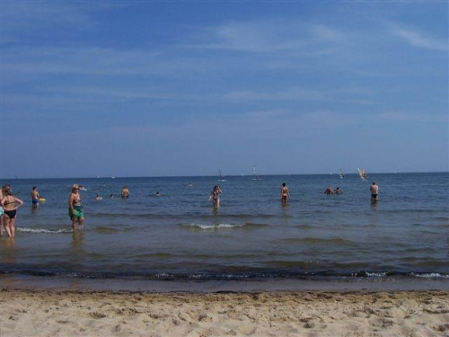 plaża w Sopocie