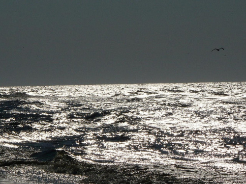Refleksy świetlne nad naszym kochanym morzem :)