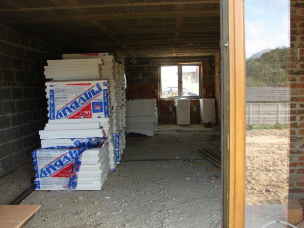 salon, widok z tarasu
