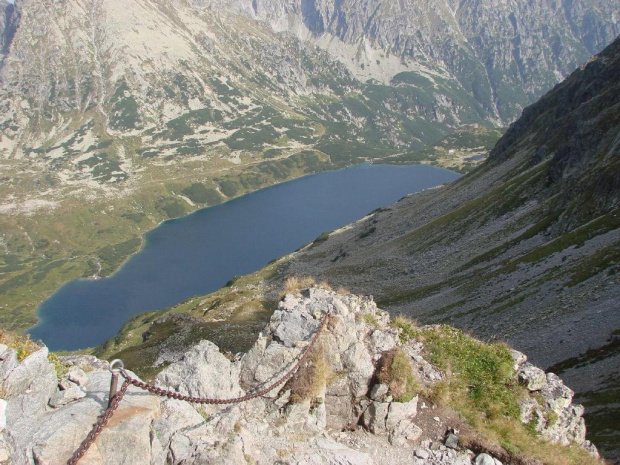 Szpiglasowa Przełęcz, wiatr był najlepszy :P kilka razy prawie leżałam dzięki niemu :) #góry #Tatry