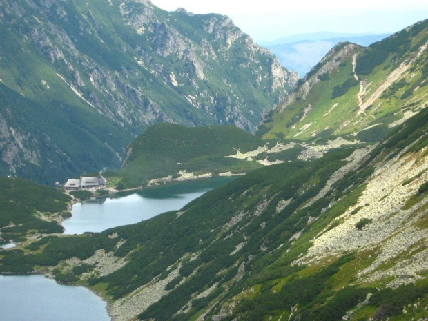 Pięć Stawów ze szlaku na Szpiglasową