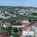 Panorama Przemyśla - widok z Wieży Katedralnej na Zasanie. (robione PanoramaPlus 1)