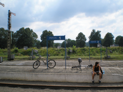 Dworzec kolejowy w Osiu