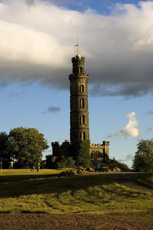 Wieża Nelson w Edynburgu na Cotton Hill