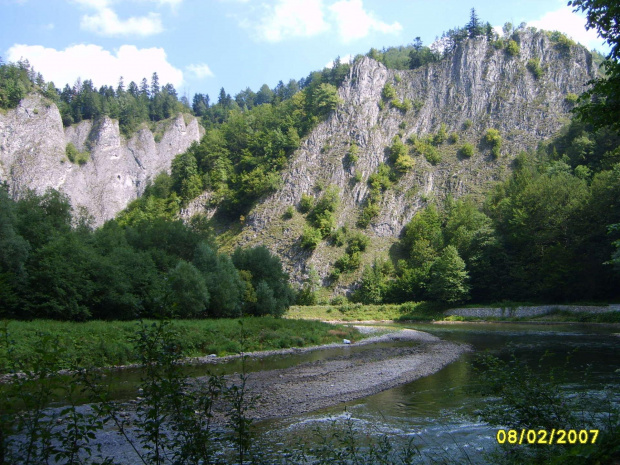 Pieniny -Słowacja - okolice Sokolicy, Przełom Dunajca #krajobrazy