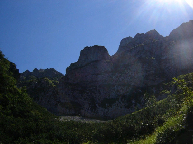 Dzień II:w drodze na Małołączniak...a przy okazji Giewont znalazł sie na trasie...