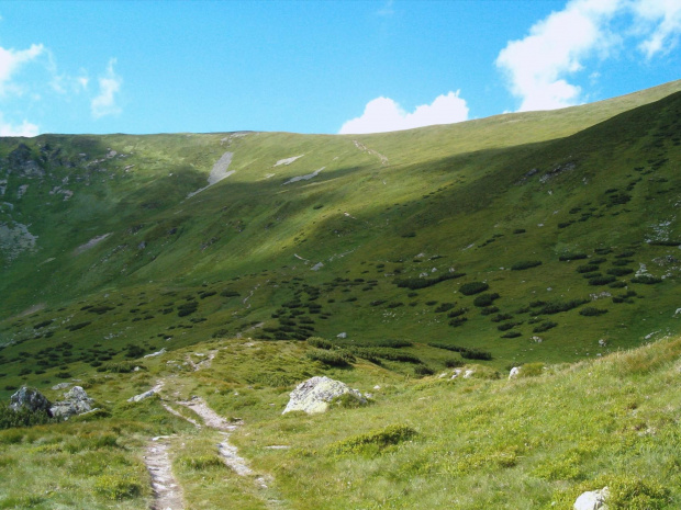 Starorobociańska Przełęcz (Rackovo Sedlo) z Doliny Raczkowej #Tatry #góry