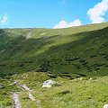 Starorobociańska Przełęcz (Rackovo Sedlo) z Doliny Raczkowej #Tatry #góry