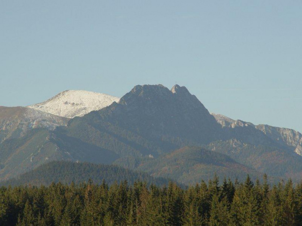 Giewont z Budzowa #tatry #góry #murzasichle #RusinowaPolana