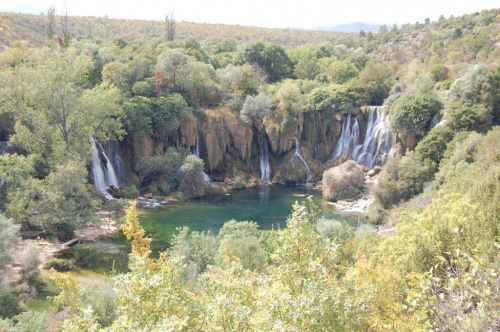Bośnia, wodospad Kravica